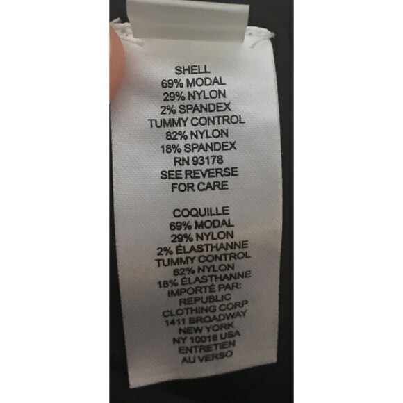 Tahari Pants Women's Size 2X Black Stretch Tummy Control - Picture 7 of 7